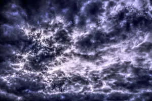 Violet Tie-dye Clouds Wallpaper