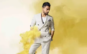 Virat Kohli Hd Pictorial Wallpaper