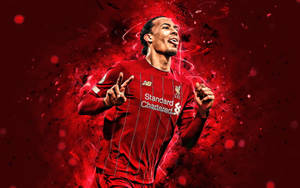 Virgil Van Dijk Liverpool 4k Wallpaper