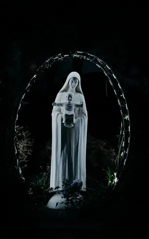 Virgin Mary Catholic Grotto Wallpaper