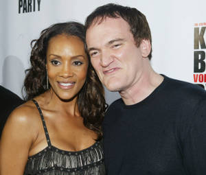 Vivica Fox And Quentin Tarantino Wallpaper