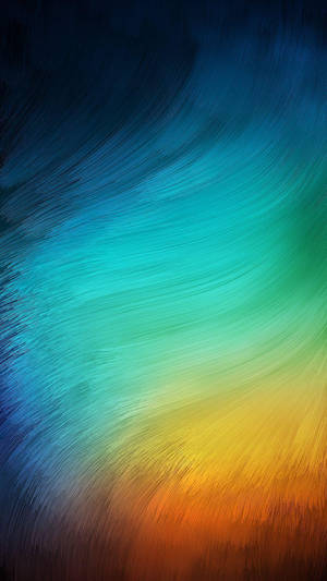 Vivid Rainbow Colored Hair On Miui Wallpaper Wallpaper