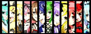 Vocaloid Panel Portrait Wallpaper