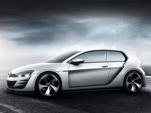 Volkswagen, Golf, Design Vision, Concept, Gray, Gti Wallpaper