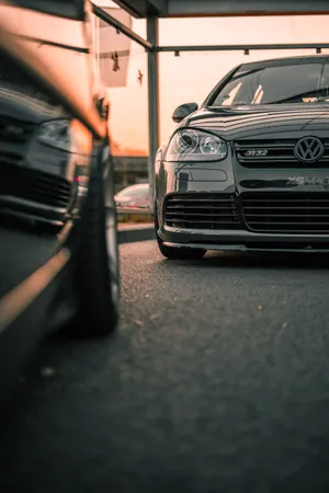Volkswagen R32, Volkswagen, Car, Front View Wallpaper