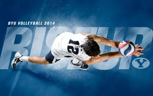 Volleyball Player Dynamic Receiver Wallpaper