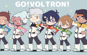 Voltron Anime Cute Digital Art Wallpaper