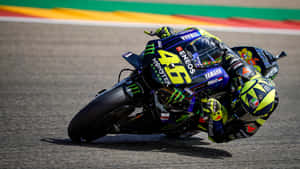 Vr46 Italian Pro-motogp Racer Wallpaper