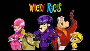 Wacky Races Lead Characters Wallpaper