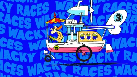 Wacky Races Prof. Pat Pending Wallpaper