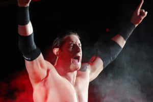 Wade Barrett Screaming Entrance Wallpaper