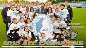 Wake Forest University Womens Soccer Group Wallpaper