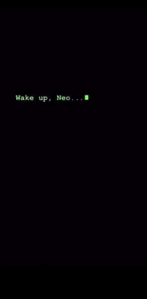 Wake Up Neo Movie Reference Wallpaper