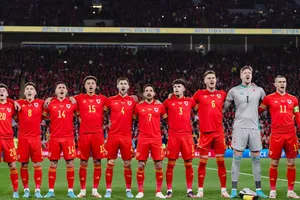 Wales National Football Team Stadium Group Shot Wallpaper