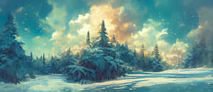 Walk Among The Trees Wallpaper