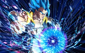Wallpaper Dragon Ball, Blue Power, Gogeta Wallpaper