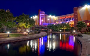 Wallpaper San Antonio, Texas, River, Building, Reflection Wallpaper