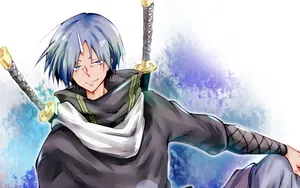 Wallpaper Souei, Manga, Warrior, Swords, That Time Wallpaper