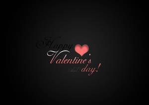 Wallpaper Valentines Day, Heart, Inscription, Black, Red Wallpaper