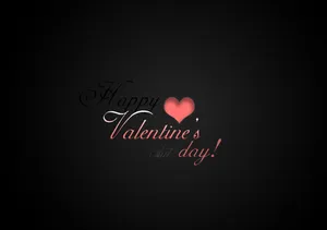Wallpaper Valentines Day, Heart, Inscription, Black, Red Wallpaper