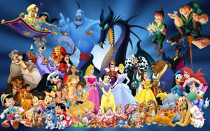 Walt Disney Characters Wallpaper