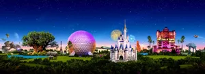 Walt Disney World Panorama Wallpaper