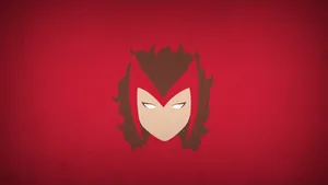 Wanda Maximoff Minimalist Art Wallpaper