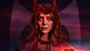 Wanda Maximoff Witch Overlay Wallpaper