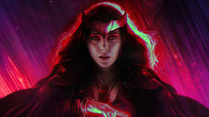 Wandavision Elizabeth Olsen Scarlet Witch Wallpaper