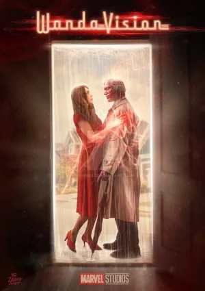 Wandavision Romance Poster Wallpaper