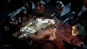 War Table Console Dragon Age Inquisition Wallpaper