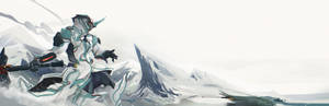 Warframe Ancient Soldier Frost Wallpaper