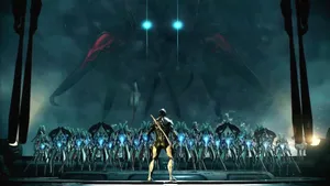 Warframe Tenno Against Corpus Wallpaper