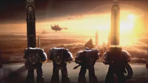 Warhammer 40k Space Marine Intro Wallpaper
