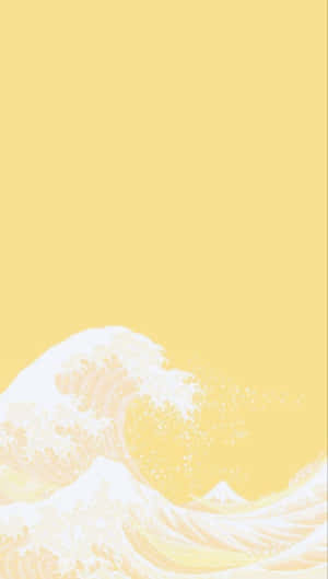 Warm, Sunny Shades Of Yellow In A Dreamy Landscape Wallpaper