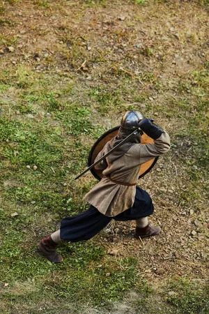 Warrior Training Himself Wallpaper