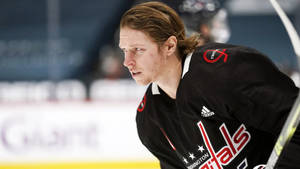 Washington Capitals Center Player Nicklas Backstrom Photograph Wallpaper