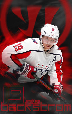 Washington Capitals Number 19 Nicklas Backstrom Wallpaper