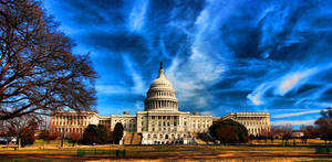 Washington, Dc Crazy Sky Wallpaper