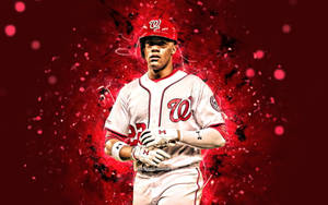 Washington Nationals Player 23 Wallpaper