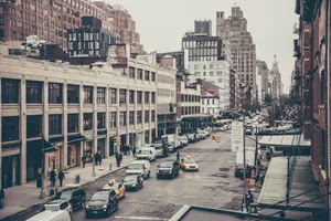 Washington Street New York City Wallpaper