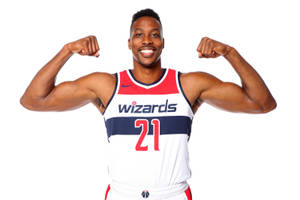 Washington Wizards Dwight Howard Portrait Wallpaper