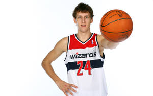 Washington Wizards Jan Veselý Portrait Wallpaper