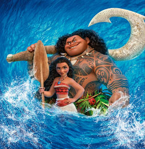 Water Art Moana 4k Wallpaper