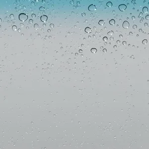 Water Droplets On A Glass Wallpaper