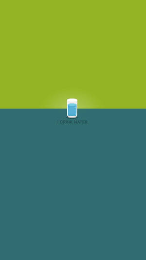 Water Minimalist Phone Wallpaper