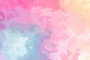 Watercolor Background Texture In Pastel Wallpaper