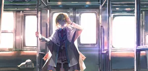 Watson Amelia In Train Wallpaper