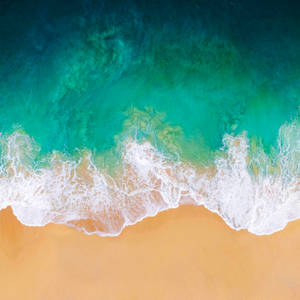 Wave And Beach Mac Wallpaper