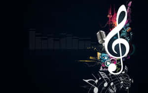 Waves Of Popular Music Wallpaper